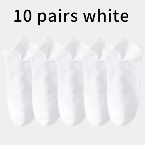 20/10/6/5/4/3/1pairs Men's Fashion Cotton Breathable Comfortable Ankle Socks, Men's Summer Socks Zen fit plus