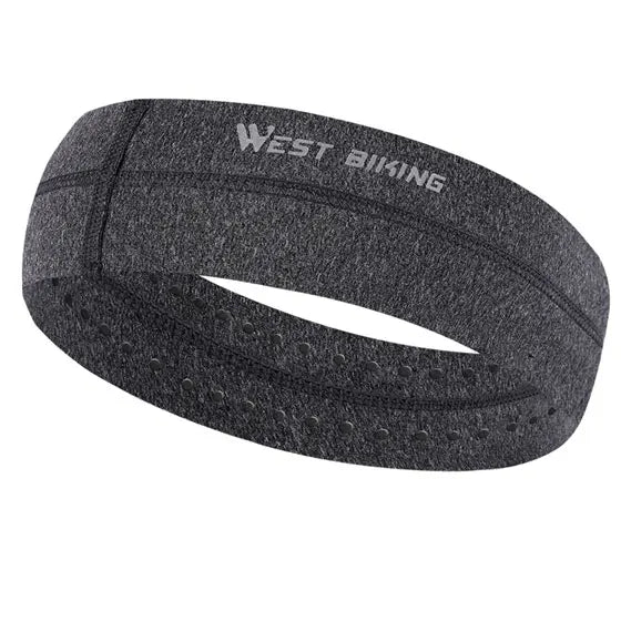 WEST BIKING Sports Headband Anti-slip Sweat Absorbing Elastic Sweatband Quick Dry Men Women Running Fitness Gym Cycling Headwear Zen fit plus