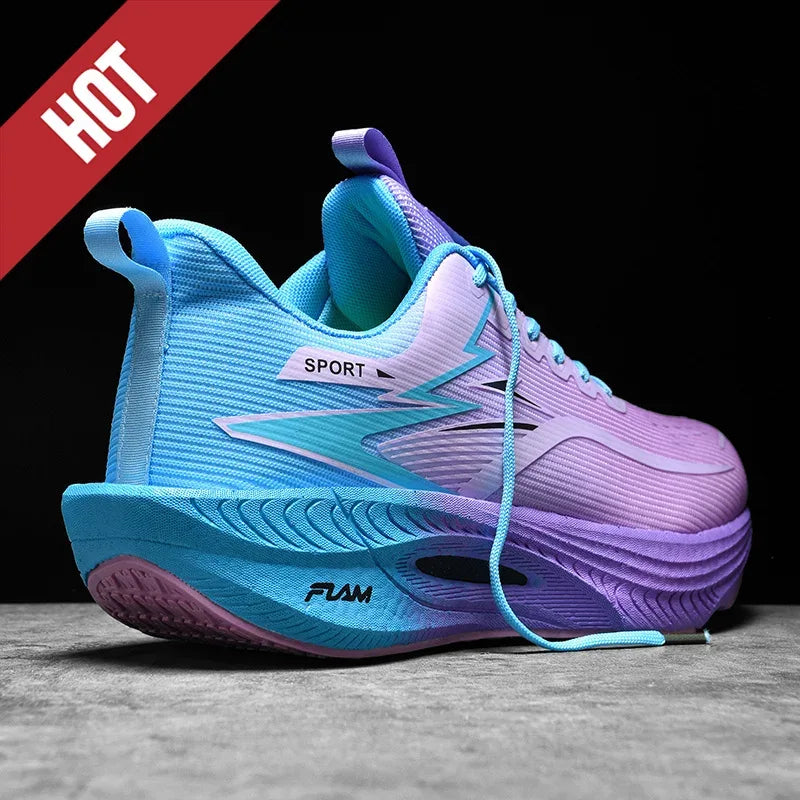 Men Sports Running Shoes Marathon Air Cushion Breathable Lightweight Comfortable Women Outdoor Athletic Sneakers Jogging Tenis - Zen Fit Plus