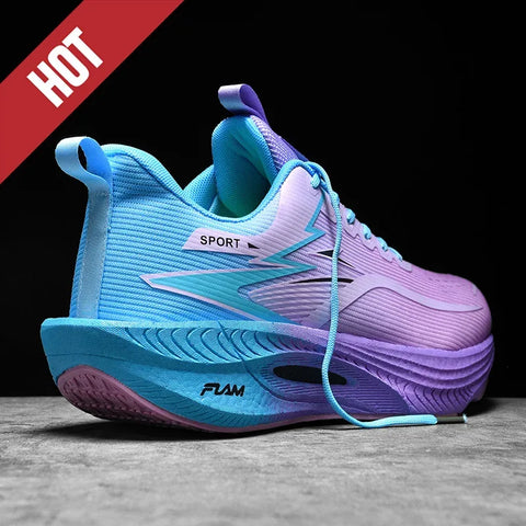 Men Sports Running Shoes Marathon Air Cushion Breathable Lightweight Comfortable Women Outdoor Athletic Sneakers Jogging Tenis - Zen Fit Plus