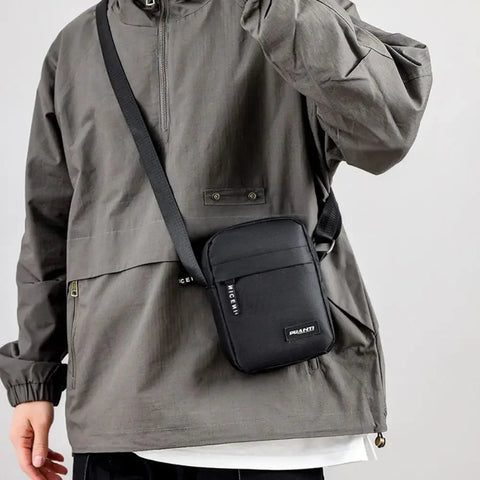 Multi-Function Men's Bag High Quality Nylon Man Messenger Bag Crossbody Bags Fashion Casual Men's Small Bag Handbag Shoulder Zen fit plus