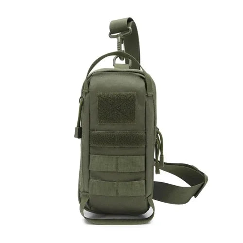 Tactical Chest Bag for Men Military Waterproof Shoulder Sling Pack for Outdoor Hiking Camping Hunting Trekking Travelling Zen fit plus