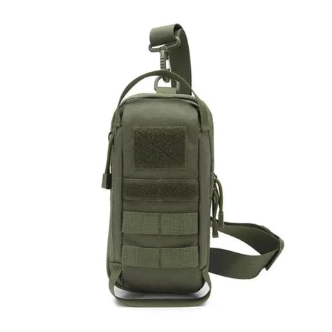 Tactical Chest Bag for Men Military Waterproof Shoulder Sling Pack for Outdoor Hiking Camping Hunting Trekking Travelling Zen fit plus