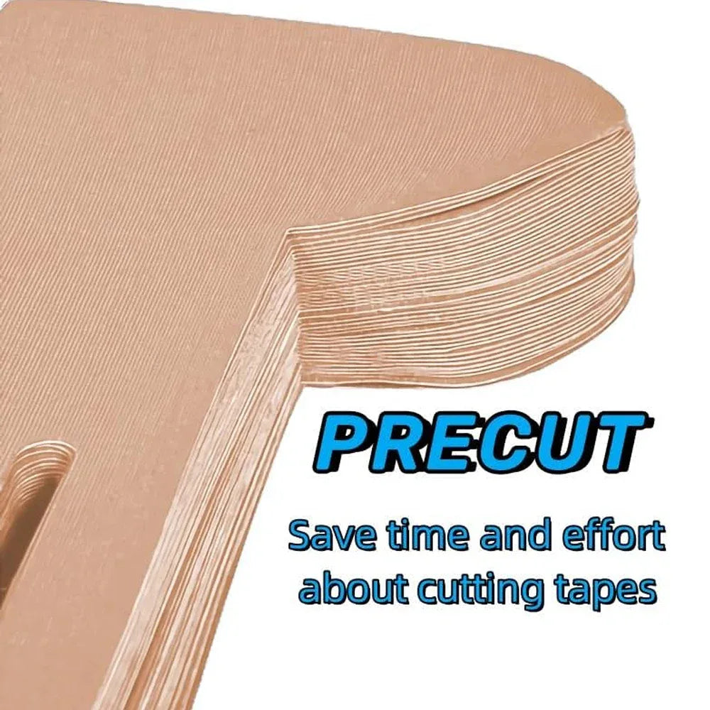 10PCS Kinesiology Tapes Knee Tape Precut Strips Waterproof Sport Tape Elastic Latex-Free Athletic Tape Kinesiology Tapes for Gym - Zen Fit Plus