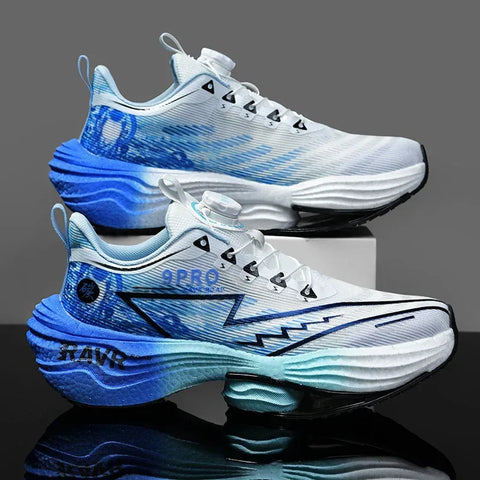 2025 New Men's Running Shoes Cushioning Carbon Plate Racing Marathon Athletic Shoes Comfortable Non-slip Sports Tennis Shoes - Zen Fit Plus