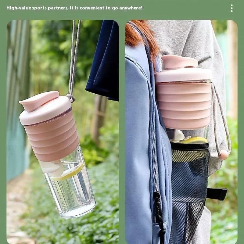 Portable 700ml Protein Powder Shaker Bottle Leak Proof Water Bottle for Gym Outdoor Fitness Training Sport Mixing Cup with Scale Zen fit plus