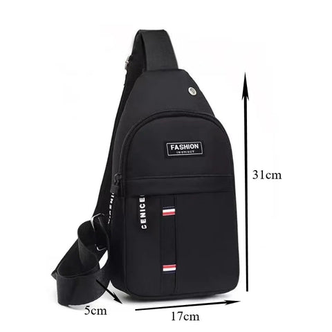 Chest Bags Men's One Shoulder Crossbody Bag Large Capacity Outdoor Sports Leisure Fashion Small Shoulder Bag Backpack Men's Zen fit plus