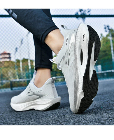 Men Sports Running Shoes Marathon Air Cushion Breathable Lightweight Comfortable Women Outdoor Athletic Sneakers Jogging Tenis - Zen Fit Plus