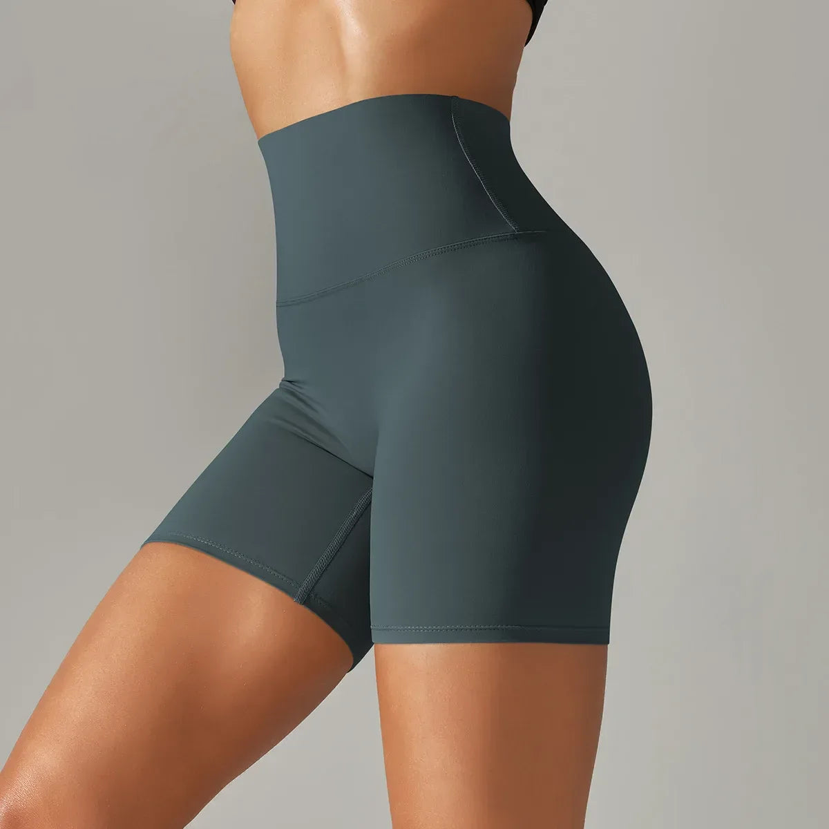 Yoga Shorts Women Fitness Shorts Running Cycling Shorts Breathable Sports Leggings High Waist Summer Workout Gym Shorts - Zen Fit Plus