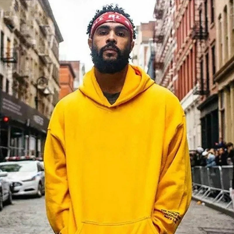 Men's and Women's Solid Color Pocket Hoodies Sports Fitness Sweatshirts Fashionable Casual Pullovers Multi Color Zen fit plus