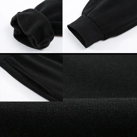 Men's Four Season Casual Sports Jogging Pants Male Urban Fashion Trousers High Quality Paris Printed Home Outdoor Sweatpants - Zen Fit Plus