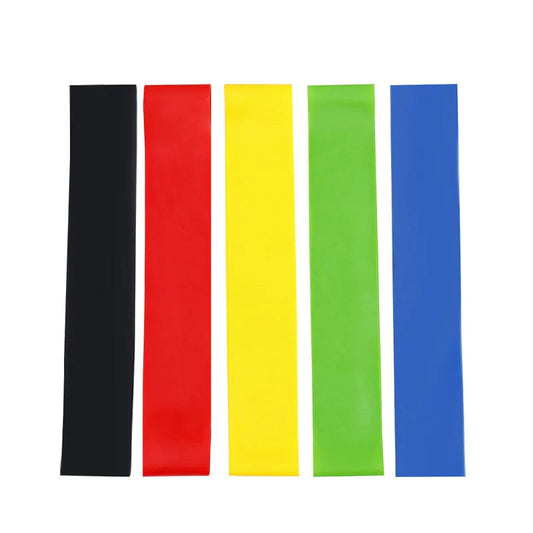 Various Color Yoga Sport Resistance Bands gym equipment TPE Home Fitness Elastic Bands Pilates strength training   workout Zen fit plus