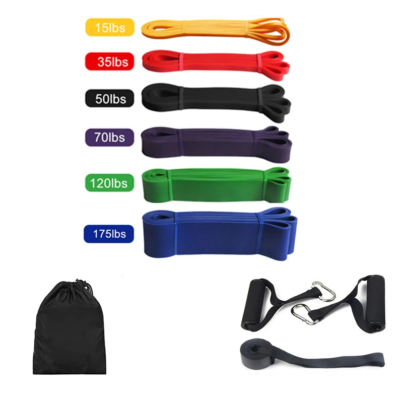 Latex Stretch Resistance Band Expander Elastic Bands For Sport Pull Up Assistance Band Home Workout Pilates Gym Equipment Zen fit plus