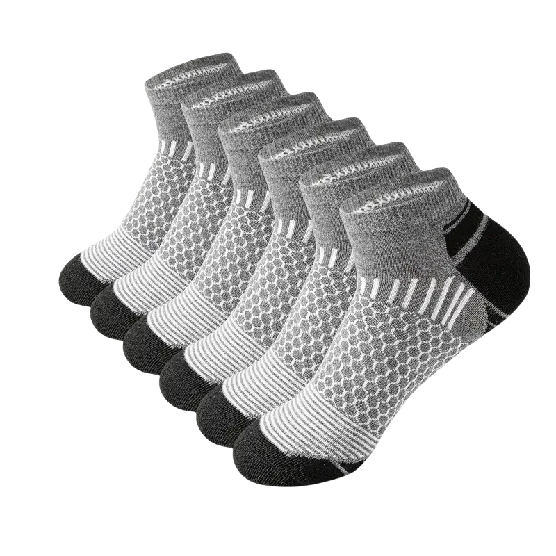 6/12 Pairs Colorful Men's Low Tub Socks Fashion Comfortable Autumn Classic Black Business Sock High-quality Men's Short Socks - Zen Fit Plus