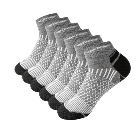 6/12 Pairs Colorful Men's Low Tub Socks Fashion Comfortable Autumn Classic Black Business Sock High-quality Men's Short Socks - Zen Fit Plus