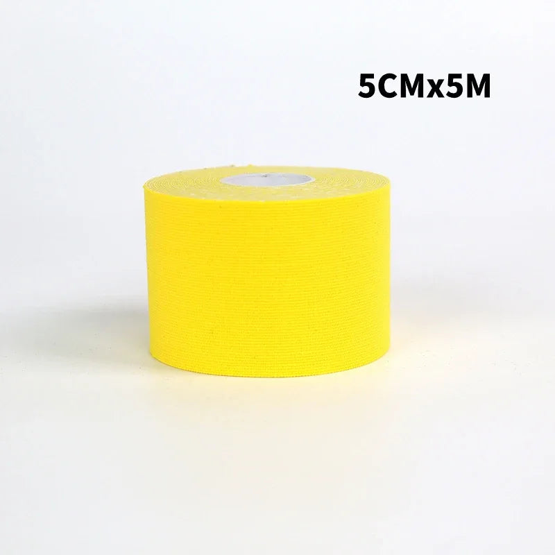 5cmx5m Kinesiology Elastoplast Tape Muscle Bandage Sports Cotton Elastic Adhesive Strain Injury Tape Knee Pain Relief Stickers Zen fit plus