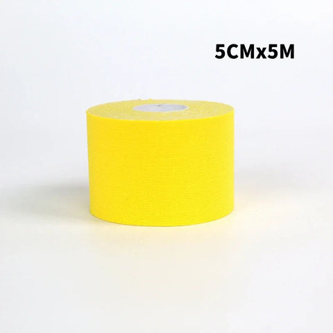 5cmx5m Kinesiology Elastoplast Tape Muscle Bandage Sports Cotton Elastic Adhesive Strain Injury Tape Knee Pain Relief Stickers Zen fit plus