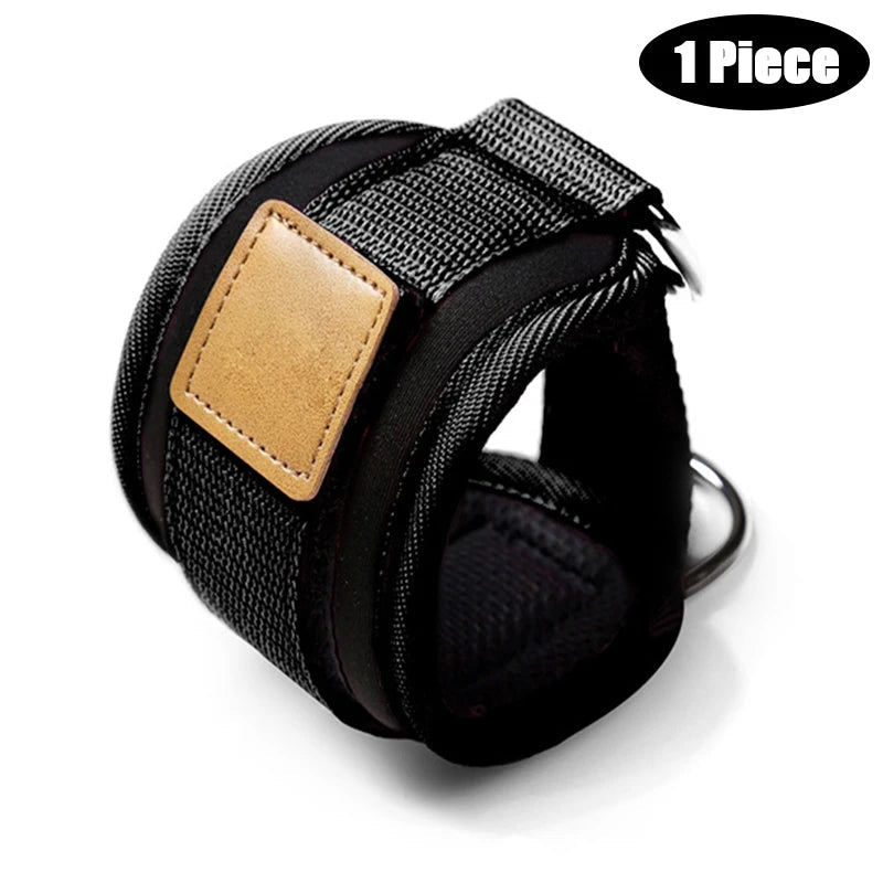 Fitness Ankle Straps Adjustable D-Ring Foot Support Cuffs Gym Leg Strength Workouts Pulley With Buckle Sports Feet Guard Zen fit plus