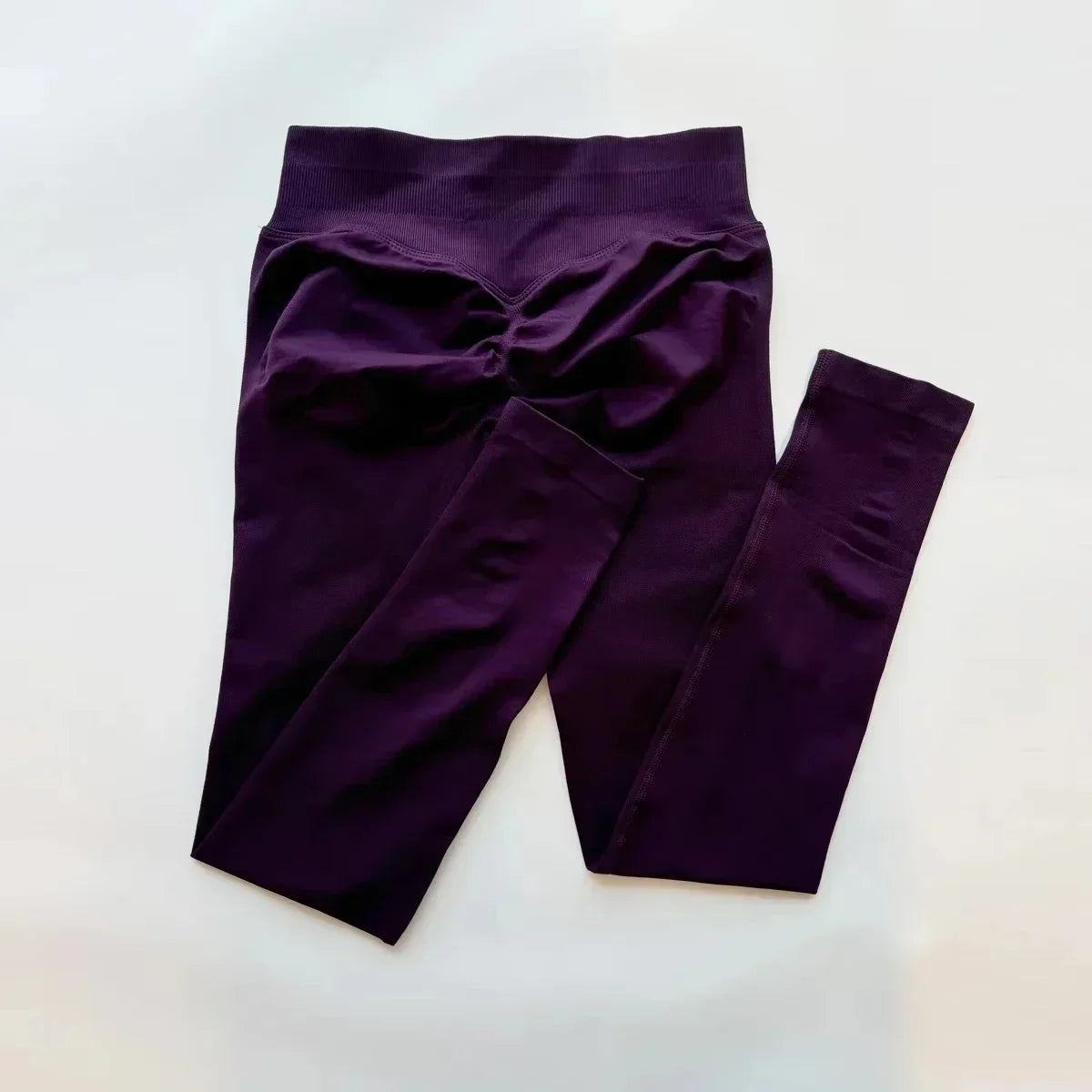 Impact Leggings for Women Scrunch Seamless Yoga Legging Low Ribbed Band Gym Sports Pants High Stretchy Fitness Tights Zen fit plus