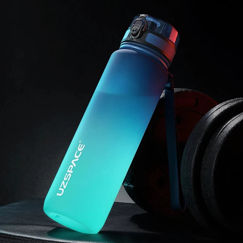 500/800/1000ml Sports Water Bottle Portable Leakproof Shaker Drinkware Outdoor Tour Gym Fitness Cup Tritan Plastic Jugs BPA Free Zen fit plus
