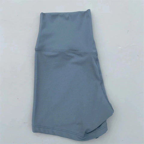 Solid Color tight Women Fitness Sport Short High Waist Yoga Short Legging Squatting Proof Comprehensive Training Jog AthletiC Zen fit plus