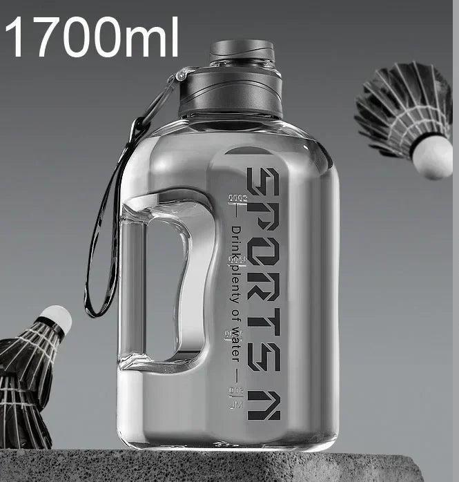 1L UP To 5L Gym Cycling Bottle Cup Outdoor Sport Large Capacity Water Bottle Kettle Fitness BPA FREE Scale Drink Bottle for Men Zen fit plus