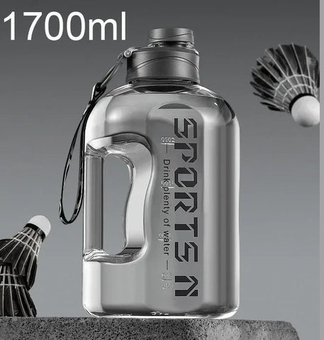 1L UP To 5L Gym Cycling Bottle Cup Outdoor Sport Large Capacity Water Bottle Kettle Fitness BPA FREE Scale Drink Bottle for Men Zen fit plus