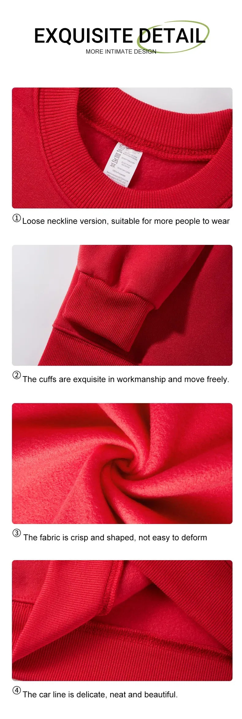 La Dolce Vita Italia Printed Womens Sweatshirt Crewneck Y2K Loose Clothing Multicolor Casual Pullover Fleece All-Match Top - Zen Fit Plus