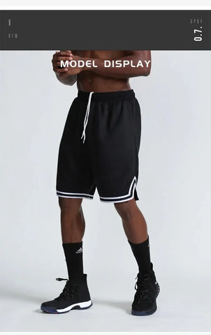 Summer Sports Shorts Men's Casual Five-point Pants Trend Loose Basketball Outer Wear Big Pants Pants Mesh Thin Section - Zen Fit Plus