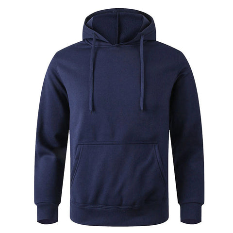 Men's and Women's Warm Sweatshirt Casual Solid Color Streetwear Pullovers Sport Fitness Pocket Hoodies Multi Color Zen fit plus