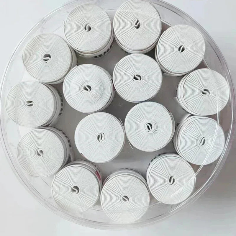 12Pcs Racket Overgrip Sweat Band Absorption Tennis Badminton Racket Hand Glue Tennis Grip Pu Non Slip Overgrip Fishing Rods Grip - Zen Fit Plus