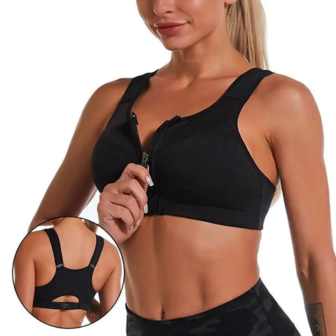 Yoga Fitness Bra Shock-absorbing Sports Bra Breathable and Quick Drying Training Running WOMEN'S Underwear Zen fit plus