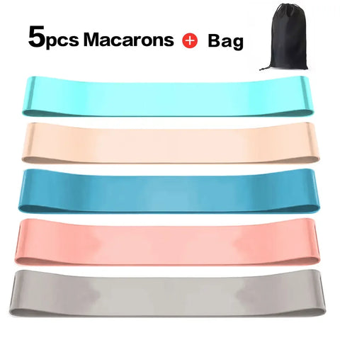 Resistance Bands.Elastic Band,Stretch Bands for Working Out Women or Men,Exercise Bands Set for Physical Therapy,Yoga,Pilates - Zen Fit Plus