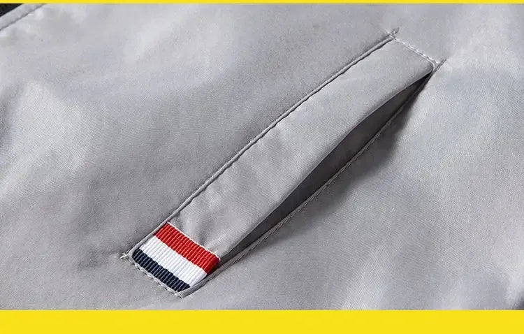 Man Leisure Jacket New Spring Autumn Solid Color And Comfortable Zipper Style Fashion Windproof Jacket - Zen Fit Plus