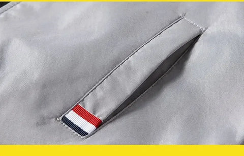 Man Leisure Jacket New Spring Autumn Solid Color And Comfortable Zipper Style Fashion Windproof Jacket - Zen Fit Plus