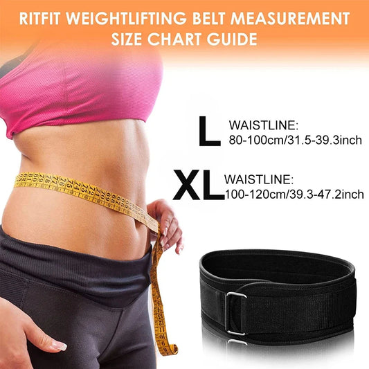 Weight Lifting Belt Back Support Workout Belt with Metal Buckle for Men Women Gym Squats Deadlifts Powerlifting Cross Training Zen fit plus