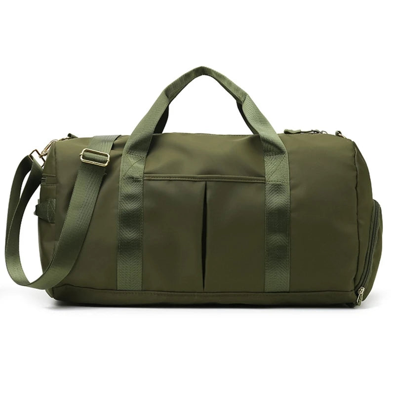 Gym Bag for Women with Shoe Compartment Durable Lightweight Yoga Large Handbag Zen fit plus
