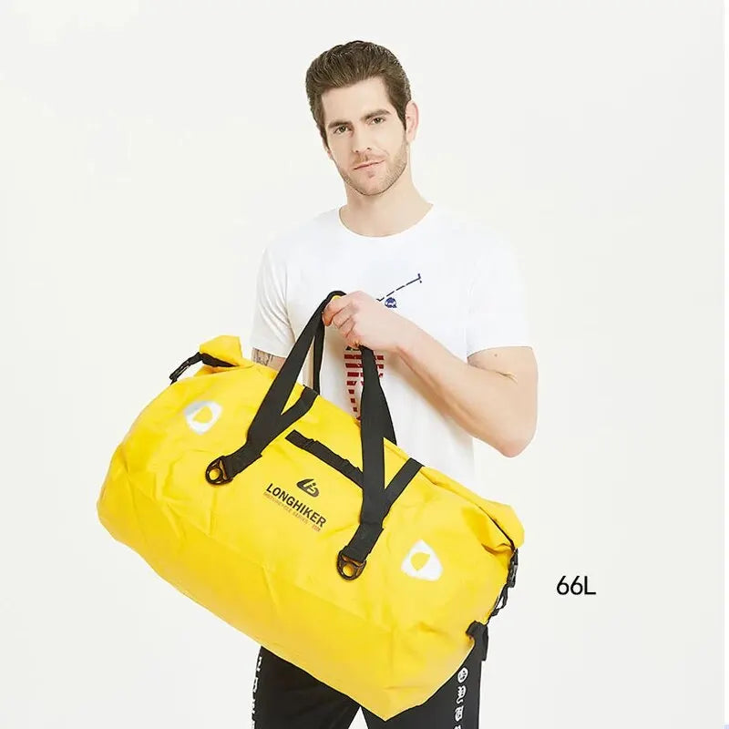 40L-120L Waterproof Duffle for Motorcycle Tail Bag Riding Cycling Gym Kayaking Boating Rafting Fishing Outdoor Adventure Zen fit plus