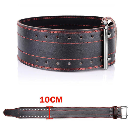 Cowhide Weightlifting Belt,Powerlifting Belt,Fitness Workout Back Protector,Deadlift Protection,Gym Lumbar Bodybuilding Training Zen fit plus