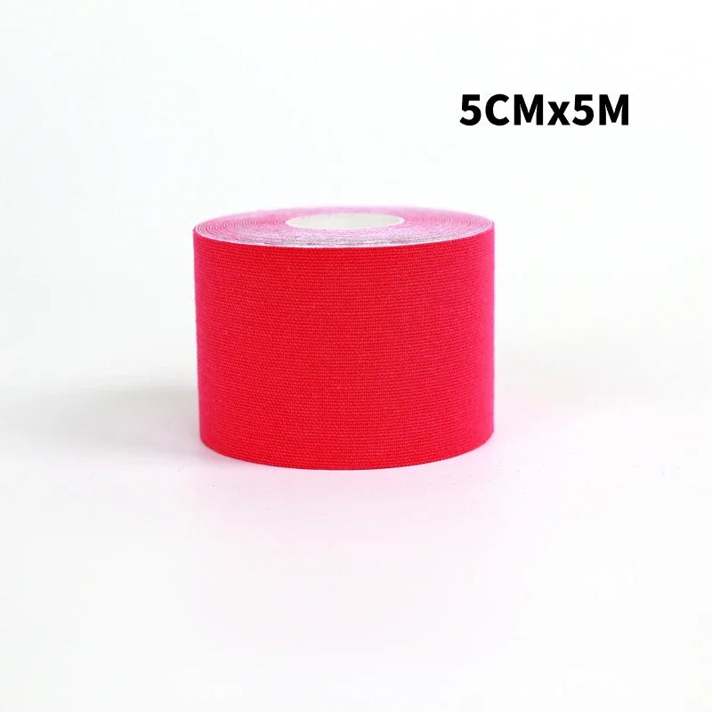 5cmx5m Kinesiology Elastoplast Tape Muscle Bandage Sports Cotton Elastic Adhesive Strain Injury Tape Knee Pain Relief Stickers Zen fit plus