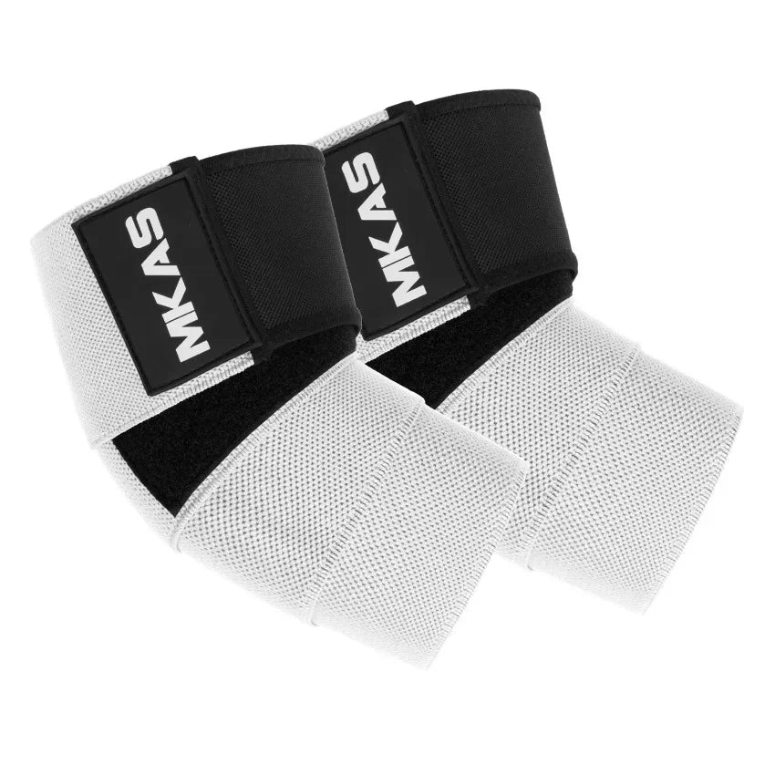 2PCS New Premium Elbow Pads Wrap Elbow Strap Bandage Brace Support Gym Fitness Sport Protecter Pad for Weightlifting Bench Press - Zen Fit Plus
