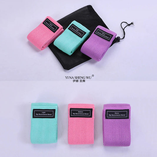 Fitness Resistance Band Buttocks Expansion Fitness Cloth Rubber Band Elastic Workout Suitable For Home Exercise Sport Equipment Zen fit plus