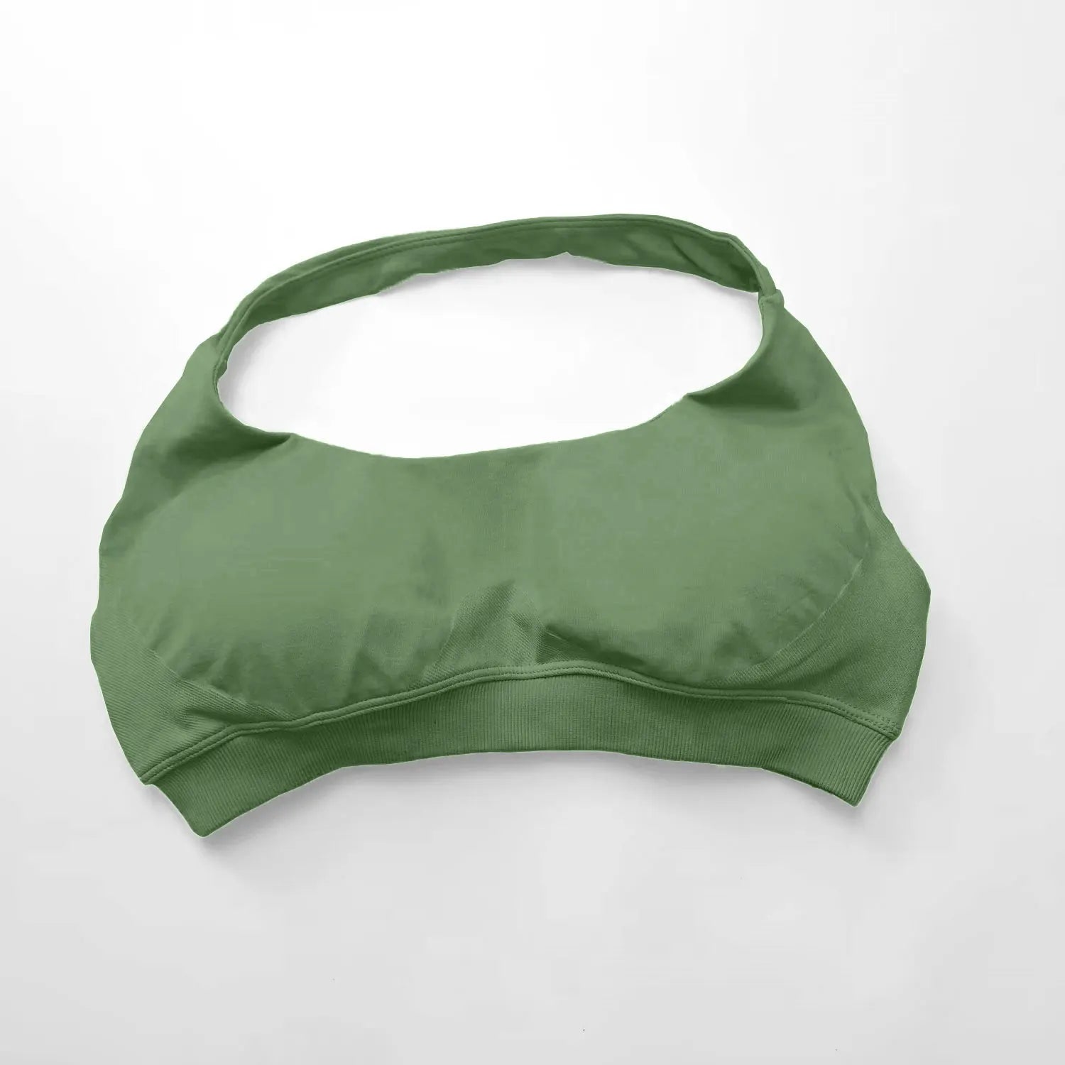 NCLAGEN Impact Sports Bra Women Seamless Halter Top High Support Push-up Open Back Gym wear Fitness Yoga Workout underwear Zen Fit Plus