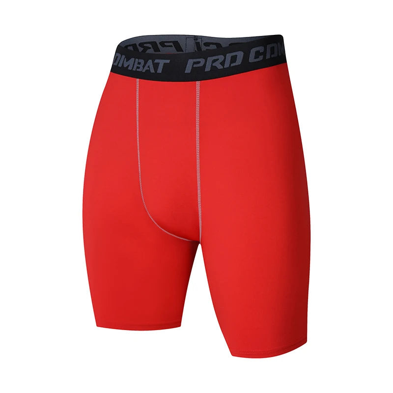 Five-point Fitness Pants Men Sports Leggings Basketball Training Quick Dry High Elastic Running Tight Bottoming Cycling Shorts Zen fit plus