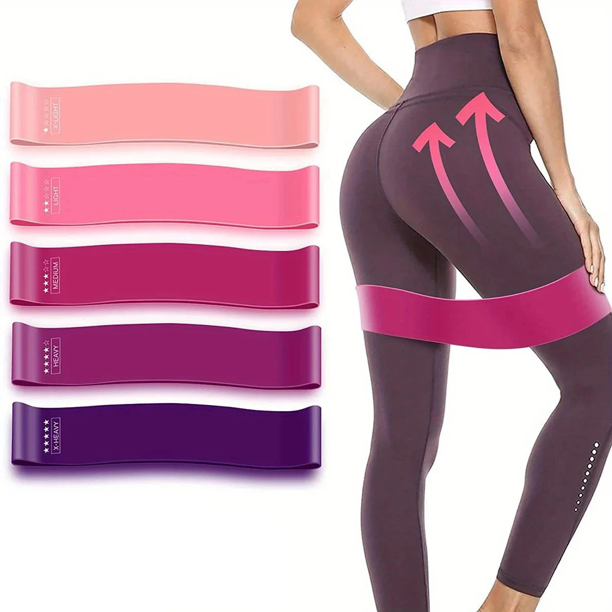 Fitness Elastic Resistance Bands Home training yoga sport resistance bands Stretching Pilates Crossfit Workout Gym Equipment Zen fit plus