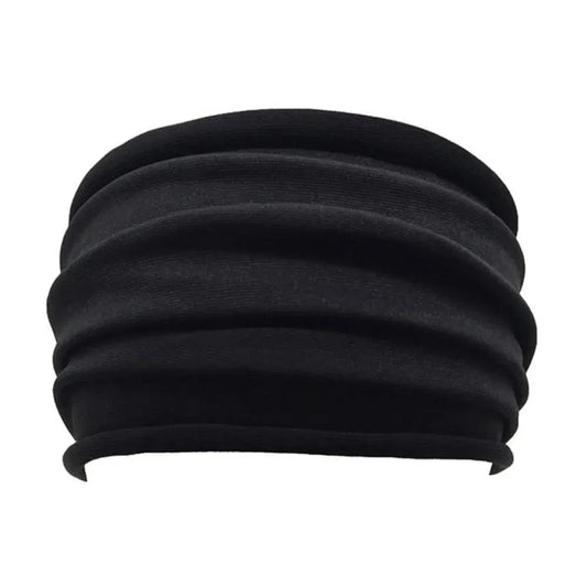 Bohemia Print Wide Headbands New Vintage Elastic Knot Turban Headwrap for Women Girls Soft Print Yoga Bandana Hair Accessories Zen Fit Plus