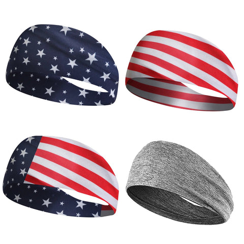 24 Color Sport Headbands Bike Cycling Running Sweatband Fitness Jogging Tennis Yoga Gym Headscarf Head Sweat Hair Band Zen fit plus