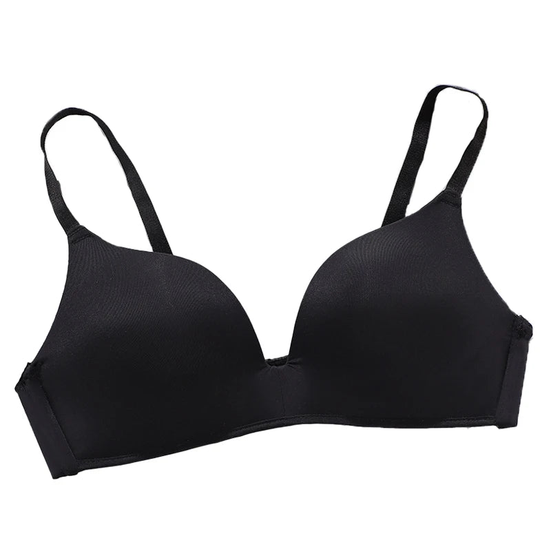 Women Seamless Bra Sexy No Wire Push Up Underwear Girls Students Breathable Thin 10 Colors Bras Female's Bra Breathable Gathered Zen fit plus