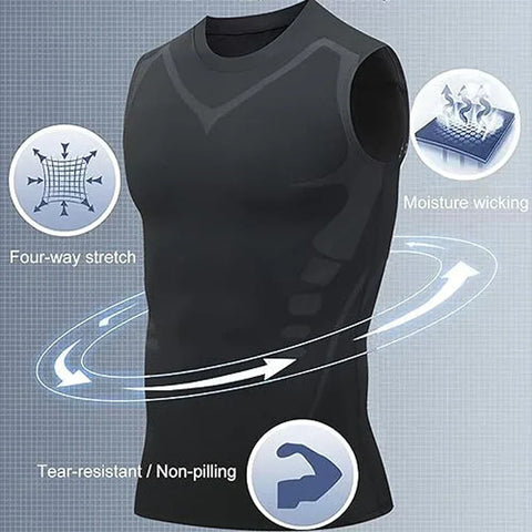 Men's Running Compression Shirts Short Sleeve Sport Gym Tees Fitness Quick Dry Sweatshirt Jogging Tracksuit Athletic Shirt Tops - Zen Fit Plus