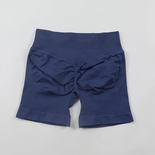 Impact Shorts Low Ribbed Waist Band Yoga Shorts Seamless Scrunch Bum Workout Gym Shorts Booty Hight Stretch Running Shorts Zen fit plus